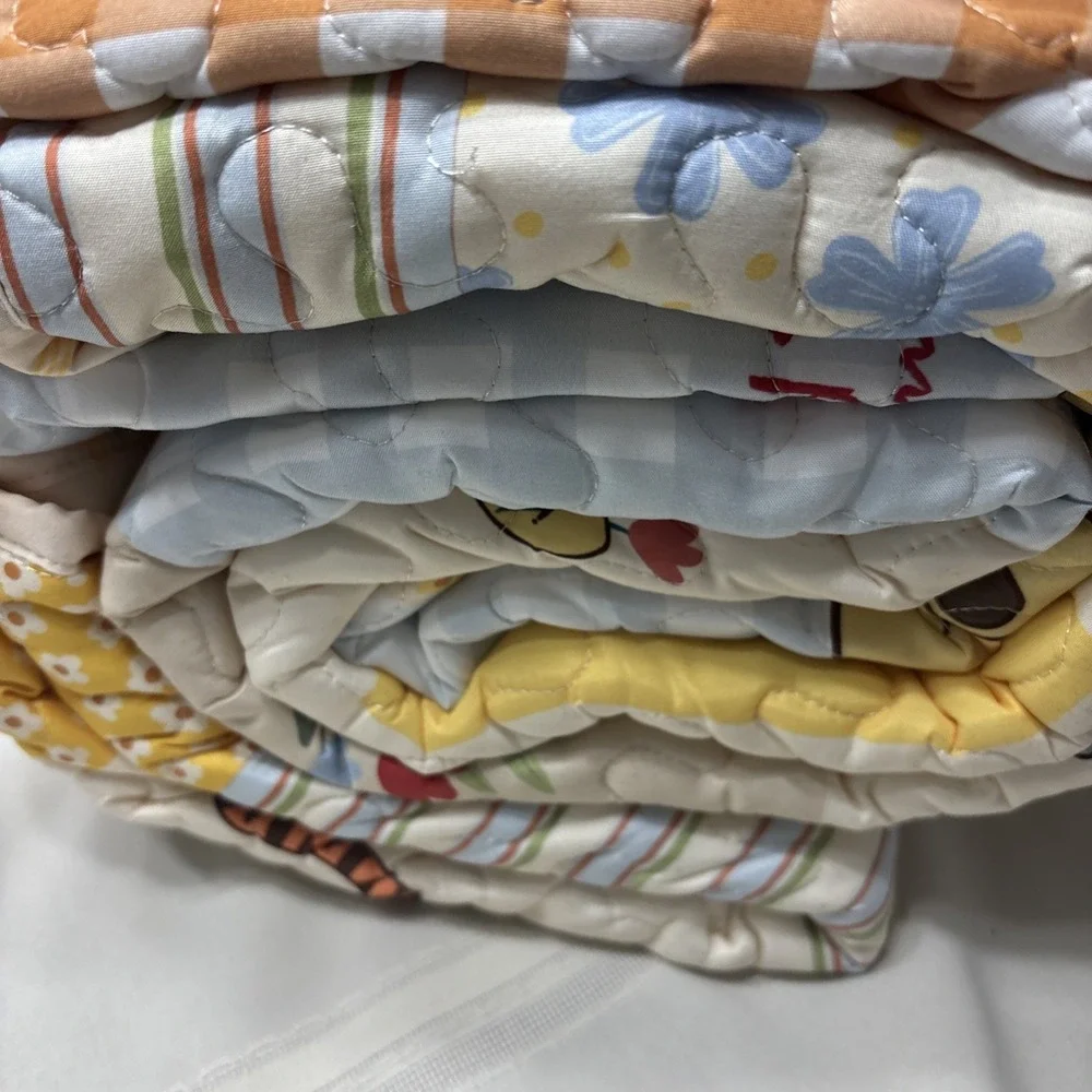 BIG Kids Disney Winnie The Pooh 3 Piece Reversible Quilt Set Full/Queen
